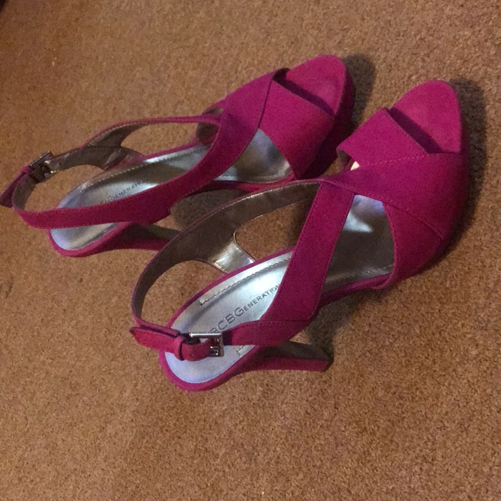 Hot Pink BCBG Heels